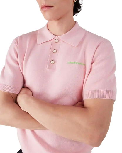 Double Face Short Sleeve Polo Shirt