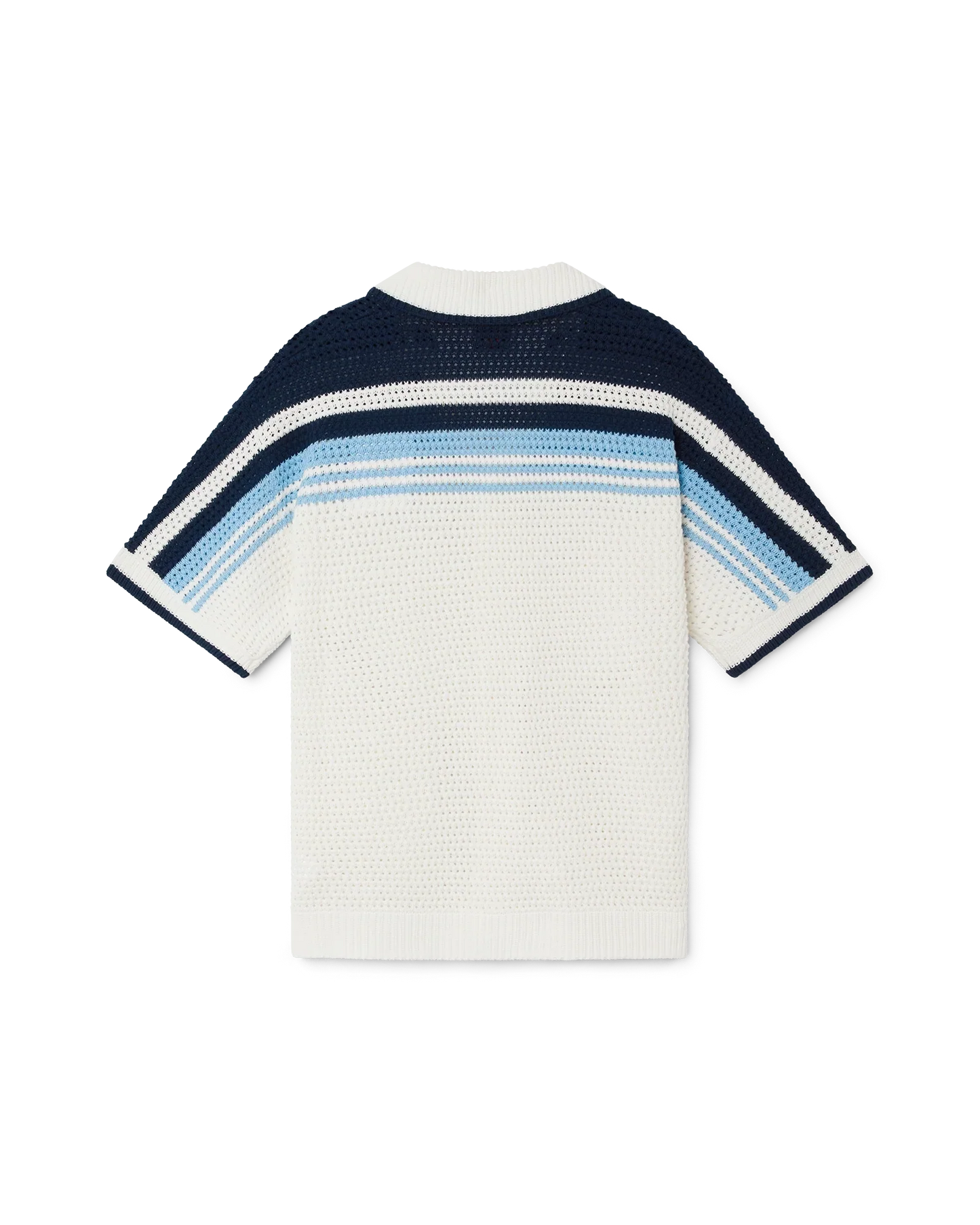 Chemise à manches courtes en crochet de coton Tennis