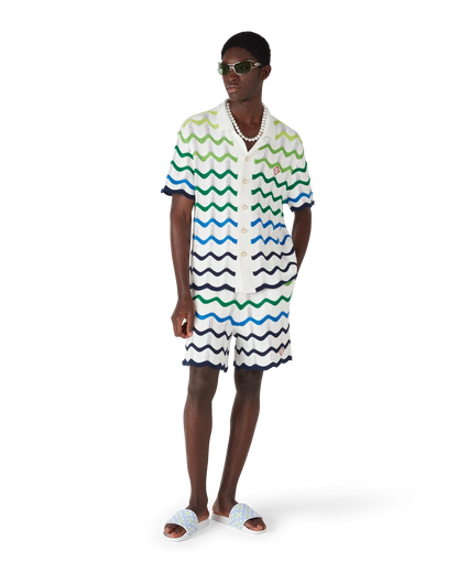 Shorts en maille Wave