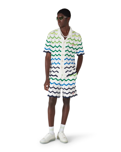 Shorts en maille Wave