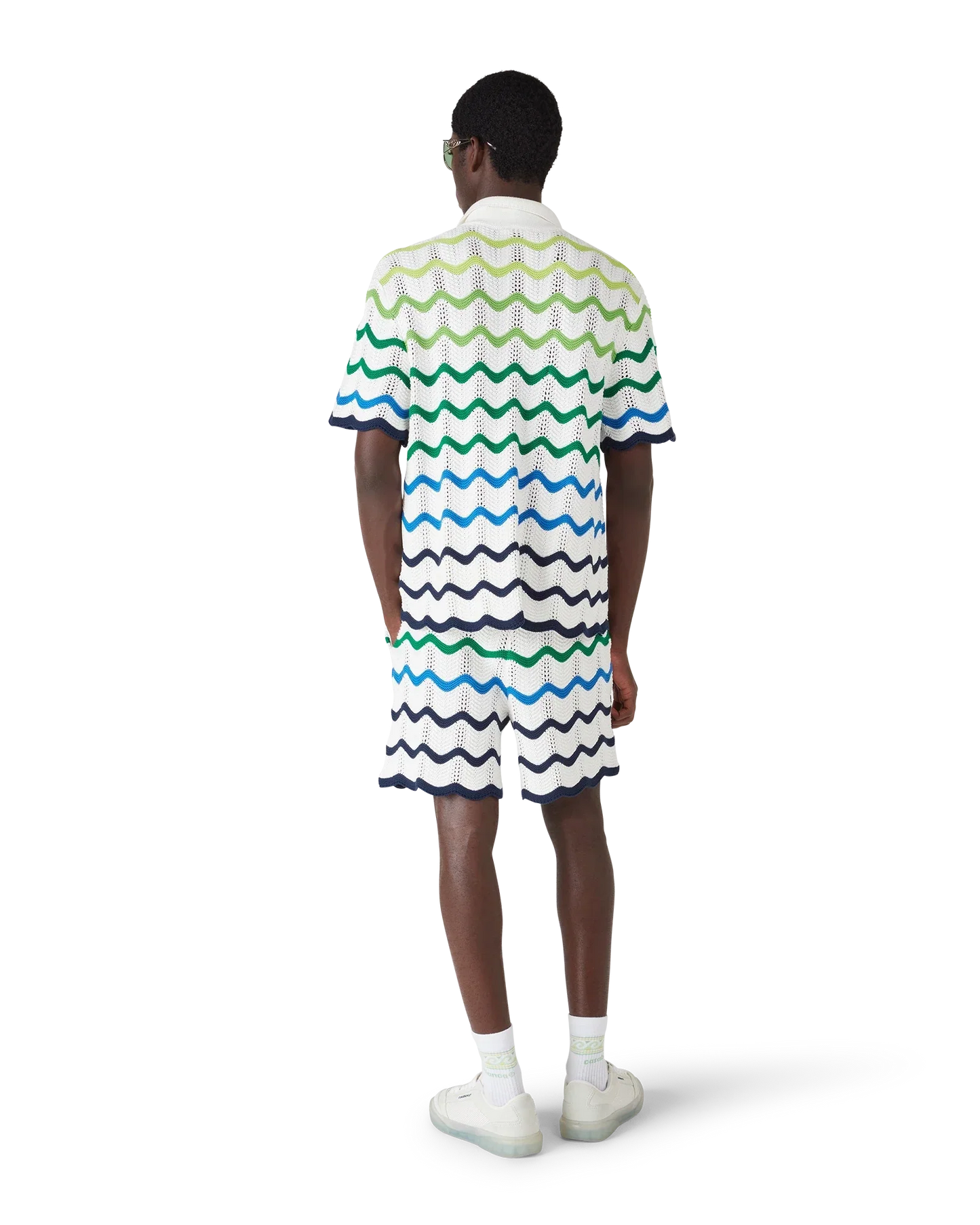 Shorts en maille Wave