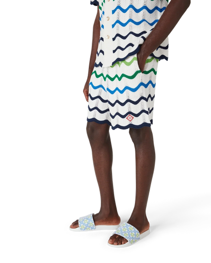 Shorts en maille Wave