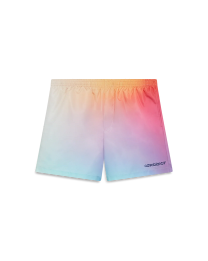 Short de bain imprimé dégradé