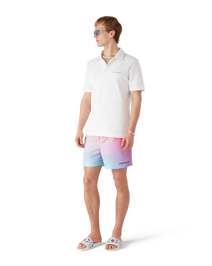 Short de bain imprimé dégradé
