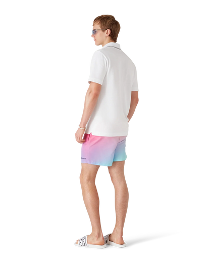 Short de bain imprimé dégradé