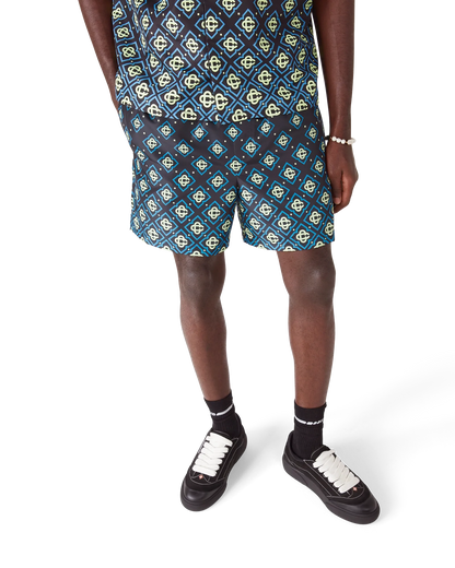 Short de bain Monogram dégradé
