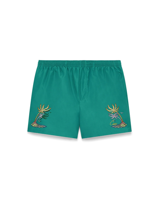 Casa Embroidery Swim Shorts