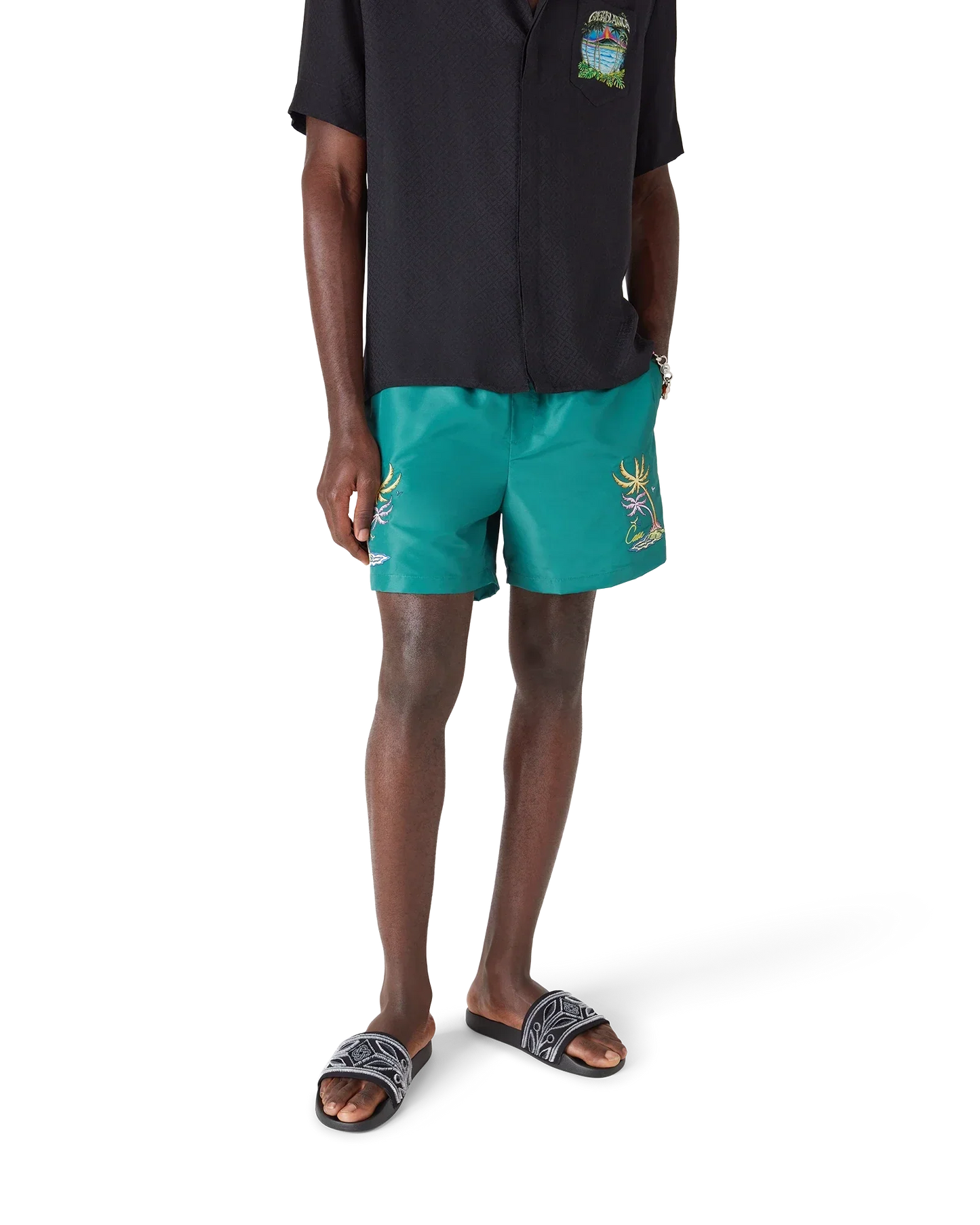 Short de bain brodé Casa