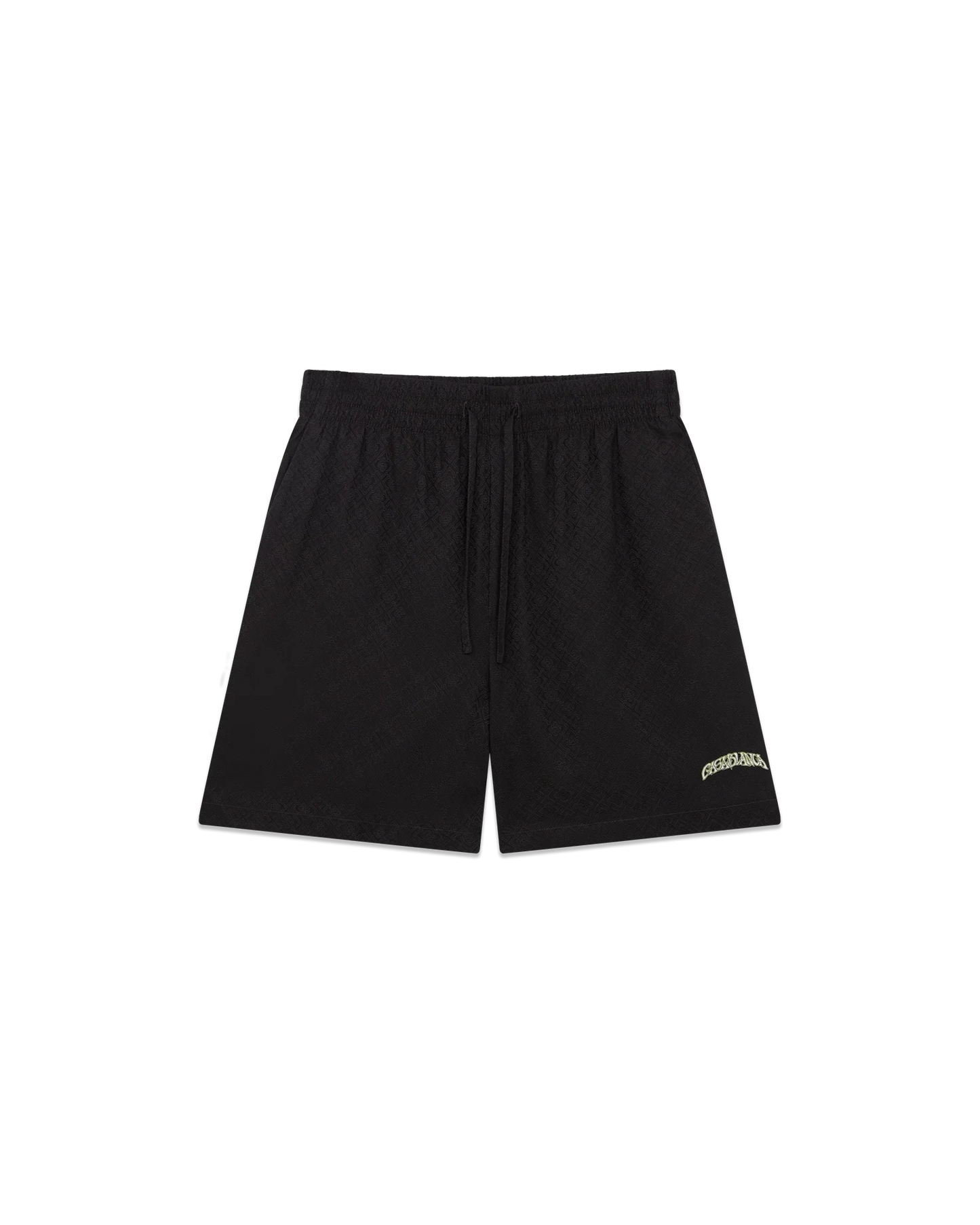 Shorts en soie jacquard Volcano