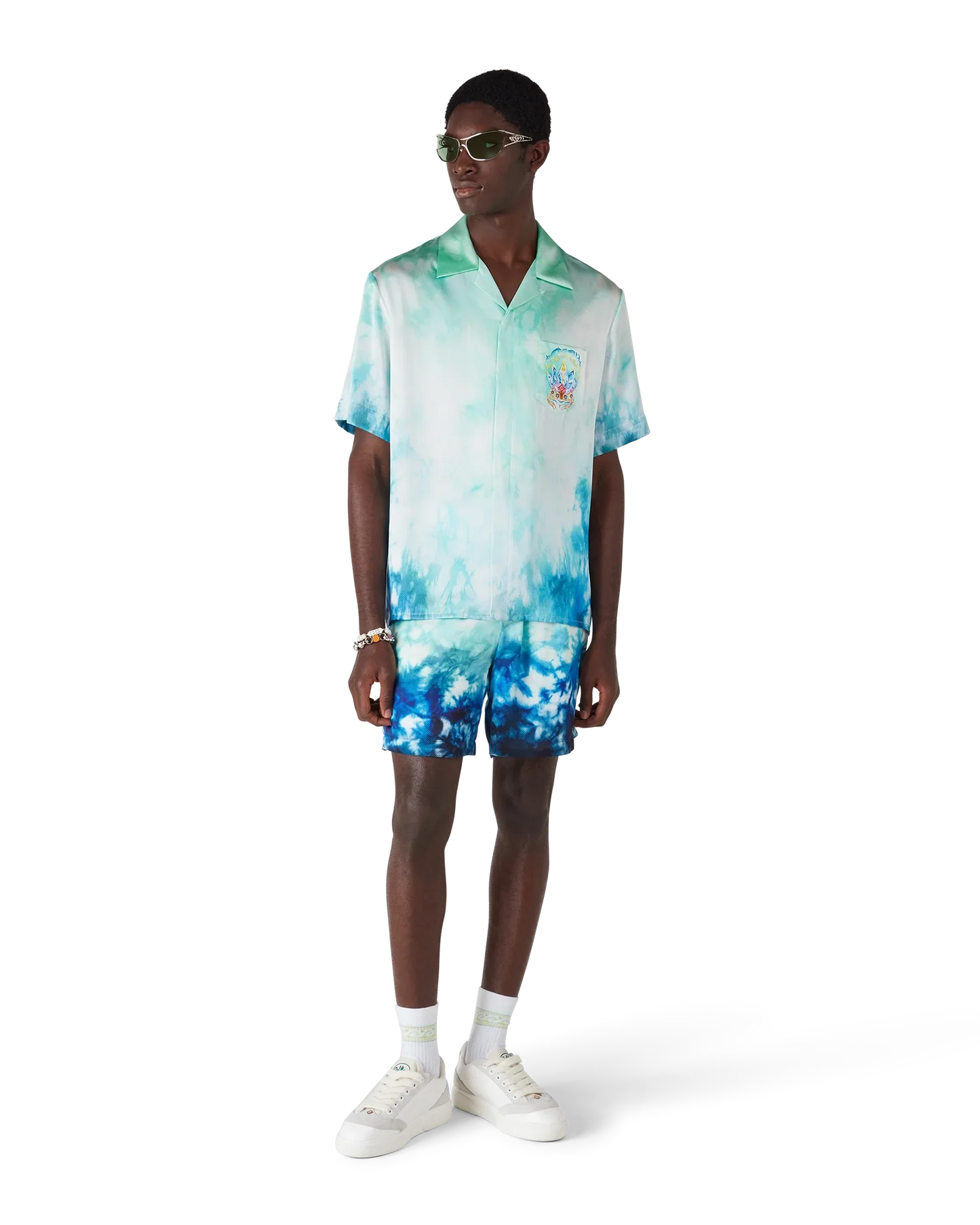 Shorts en soie de lotus Surf