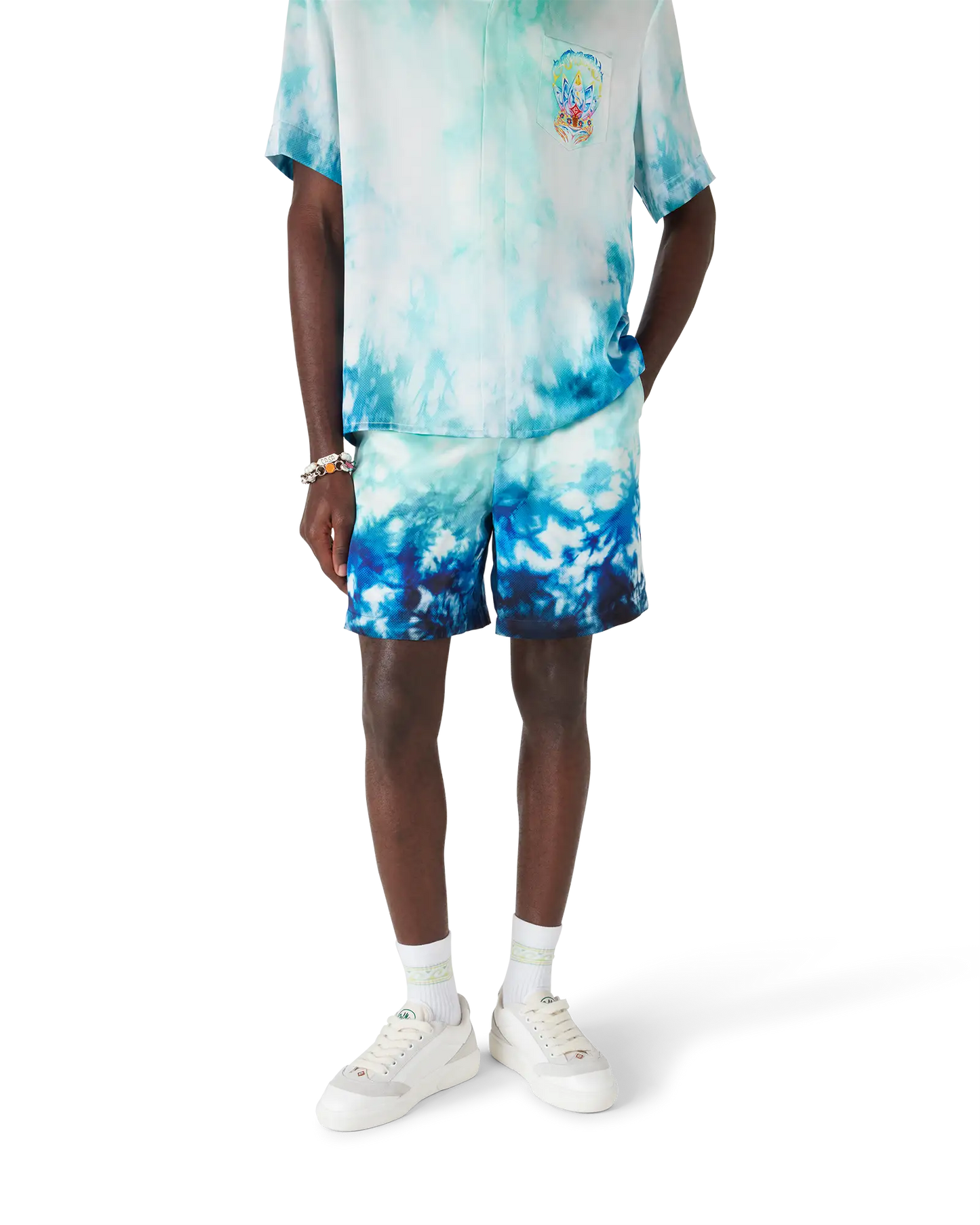 Shorts en soie de lotus Surf