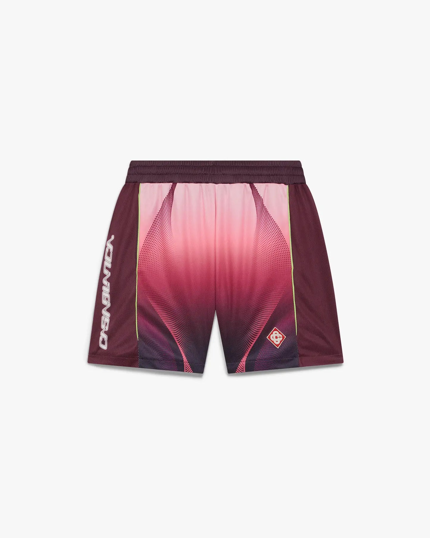 Short de football dégradé aubergine