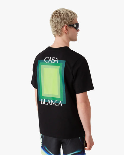T-shirt à manches courtes avec logo carré