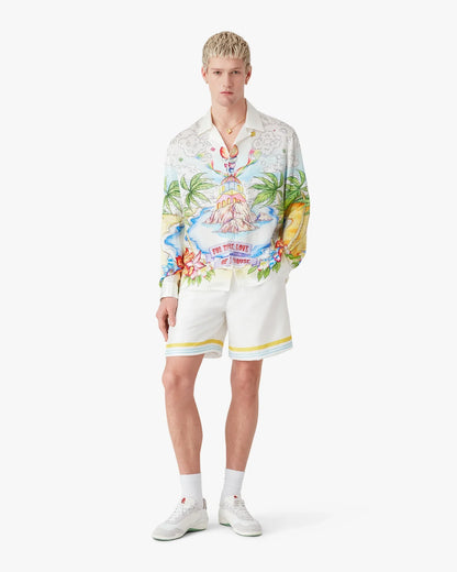 Chemise en soie à manches longues Better Days