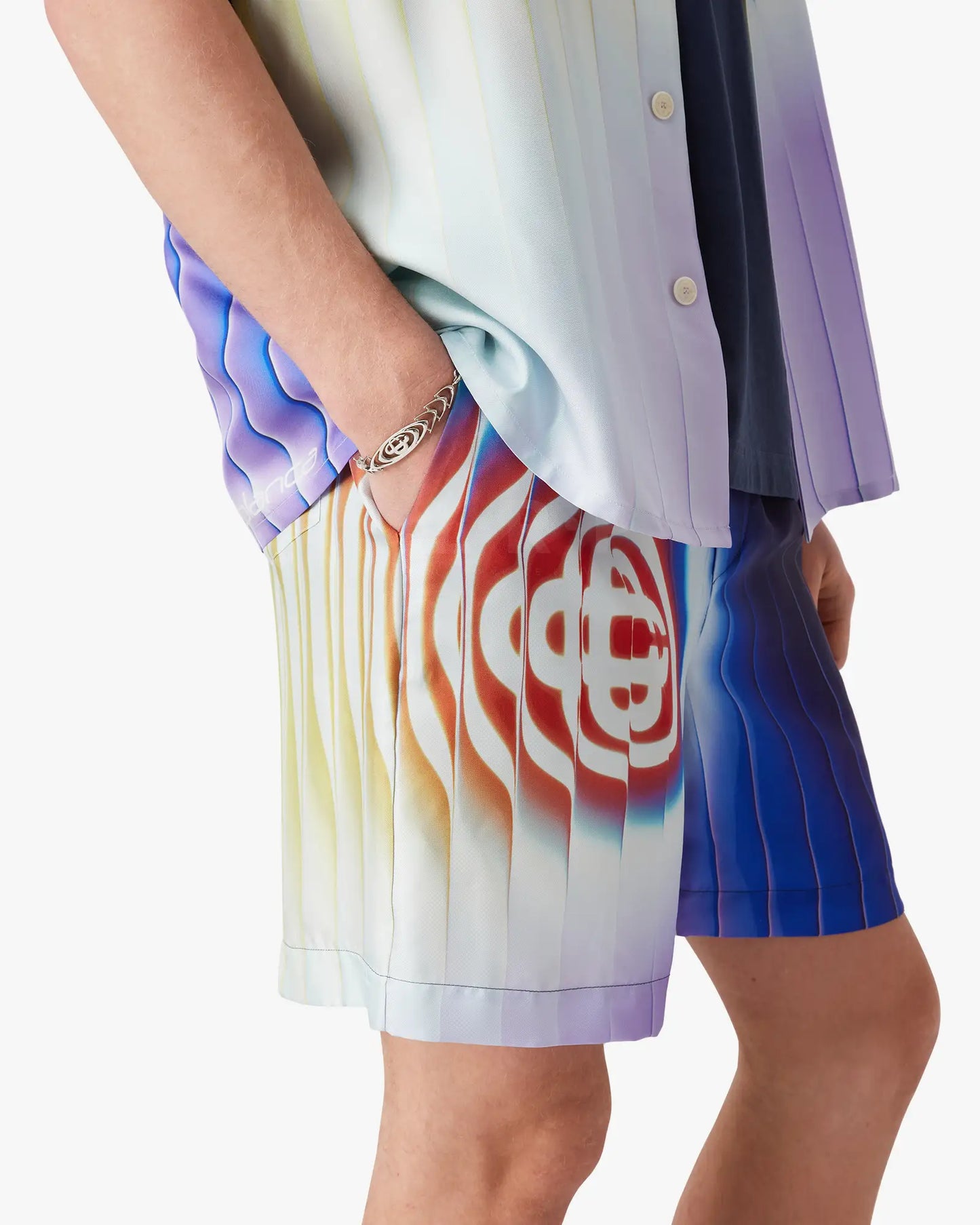 Short en soie Shockwave