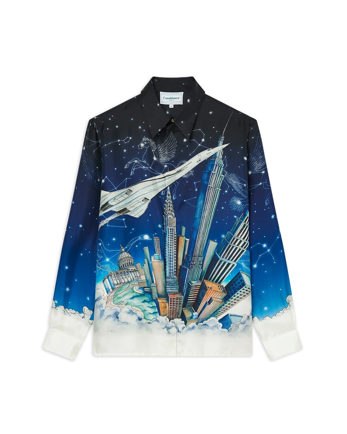 Chemise en soie Vol De Nuit