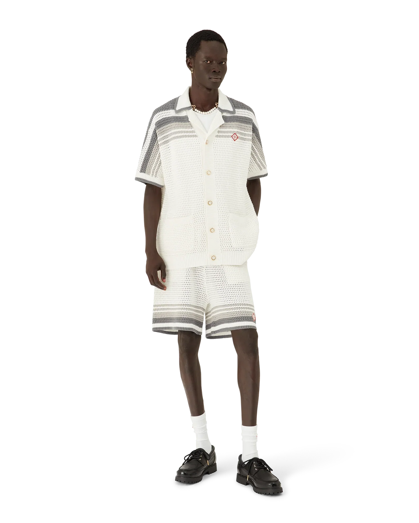 Chemise de tennis au crochet