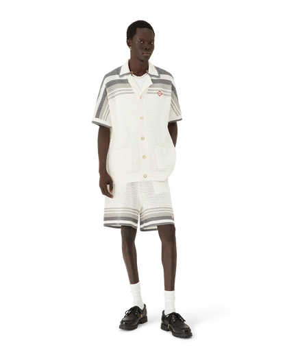 Chemise de tennis au crochet