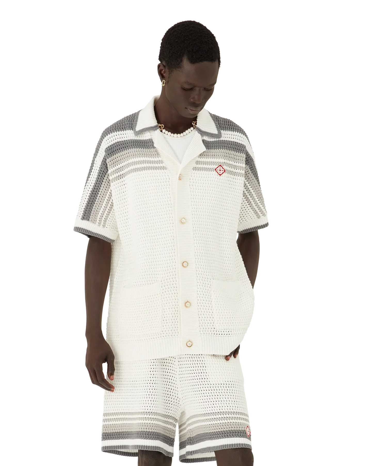 Chemise de tennis au crochet
