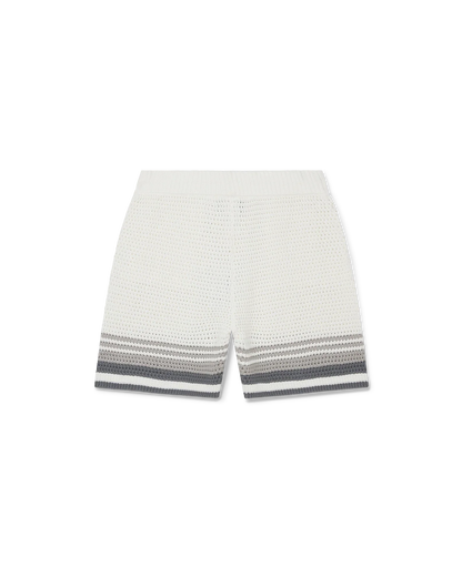 Shorts de tennis en crochet