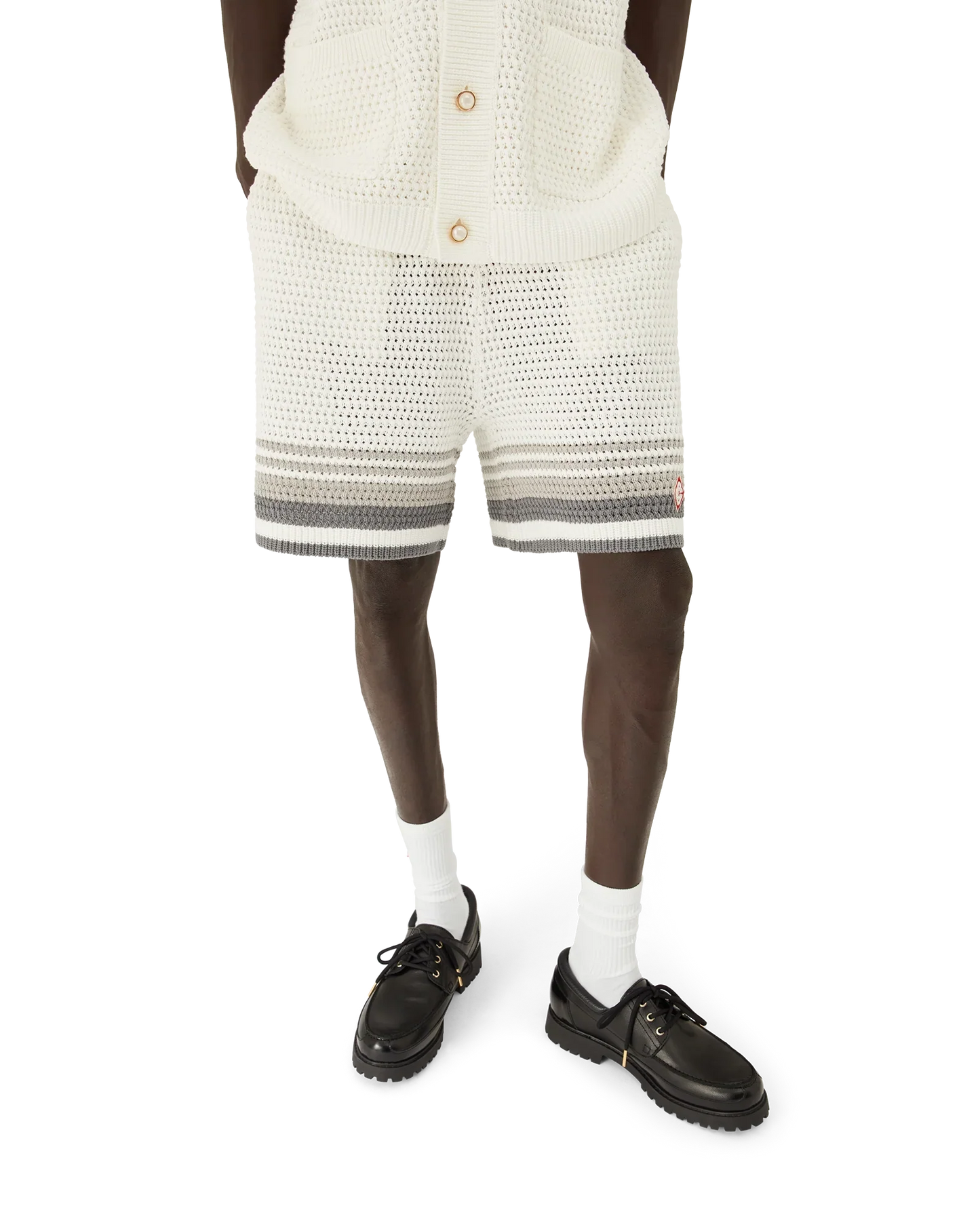 Shorts de tennis en crochet