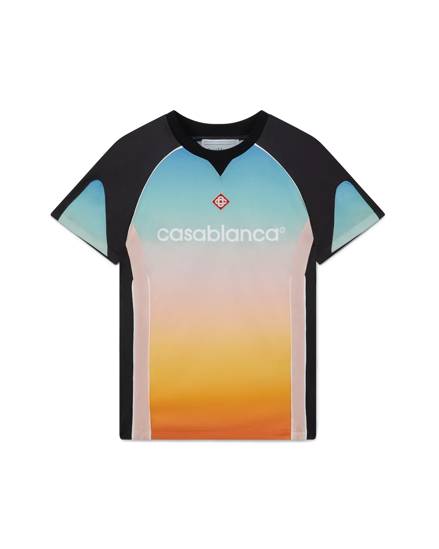 Maillot de football dégradé pastel