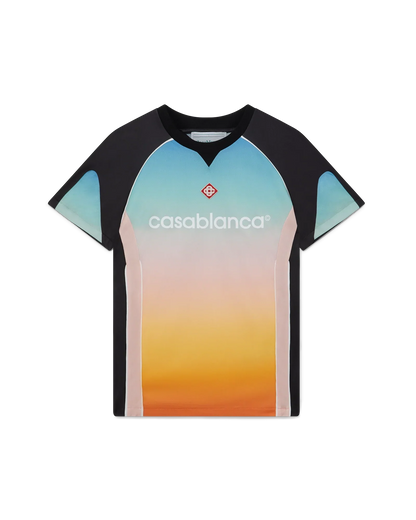 Maillot de football dégradé pastel
