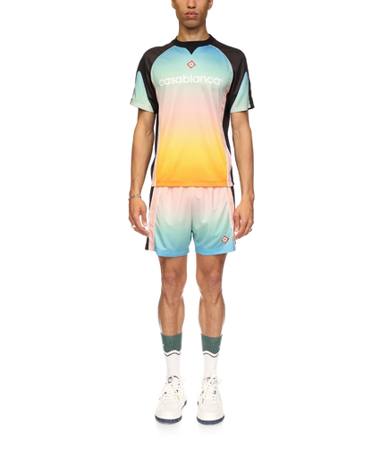 Maillot de football dégradé pastel