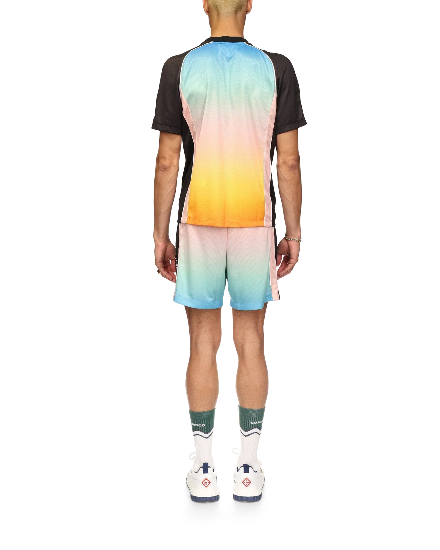 Maillot de football dégradé pastel