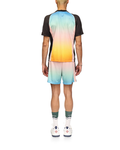 Maillot de football dégradé pastel