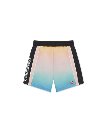 Pastel Gradient Football Shorts