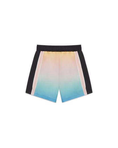Pastel Gradient Football Shorts