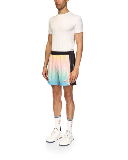 Pastel Gradient Football Shorts