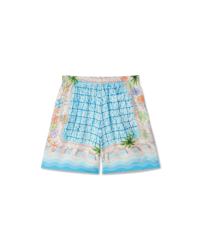 Short en soie Le Plongeon