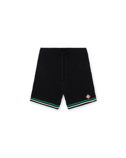 Shorts de tennis en crochet