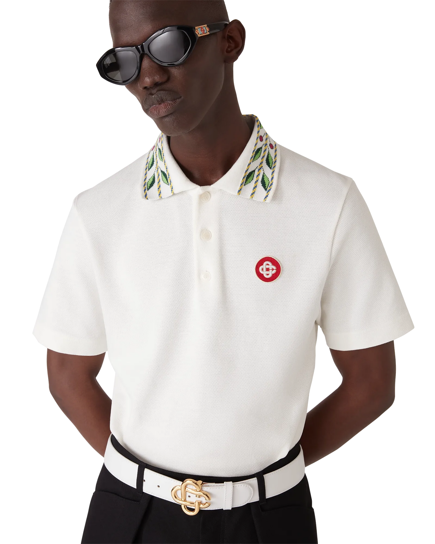 Laurel Pique Short Sleeve Polo Shirt