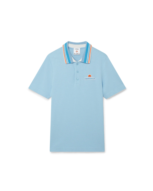 Knit Pique Short Sleeve Polo Shirt