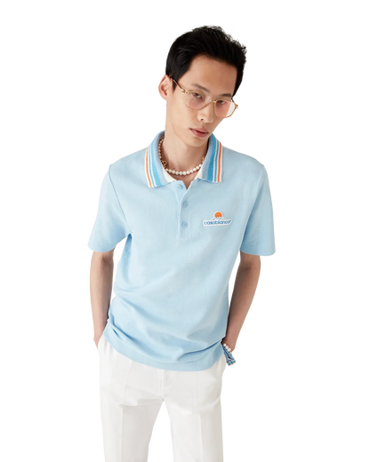 Knit Pique Short Sleeve Polo Shirt