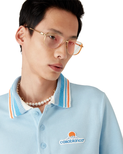 Knit Pique Short Sleeve Polo Shirt