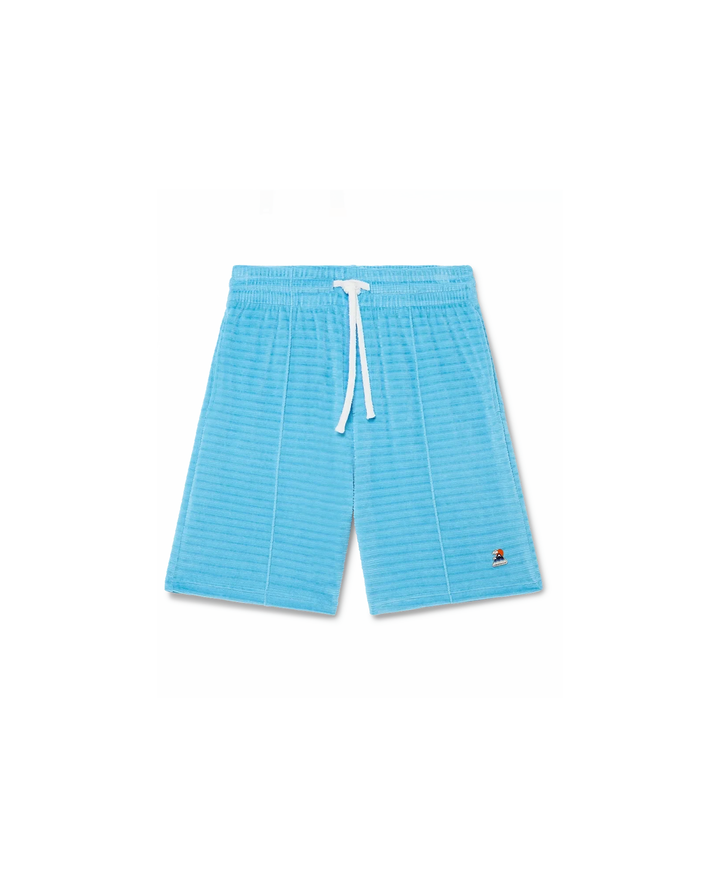 Short en velours rayé