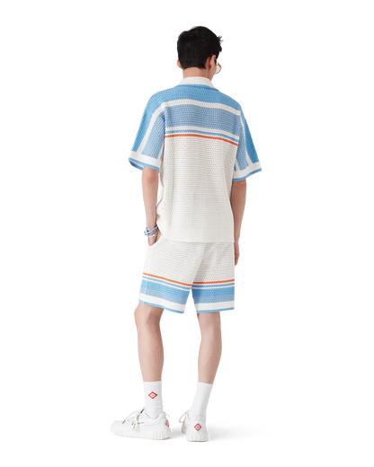 Short de tennis en crochet de coton