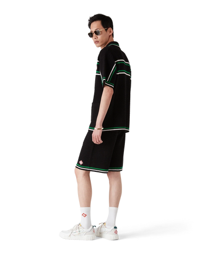 Shorts de tennis en crochet