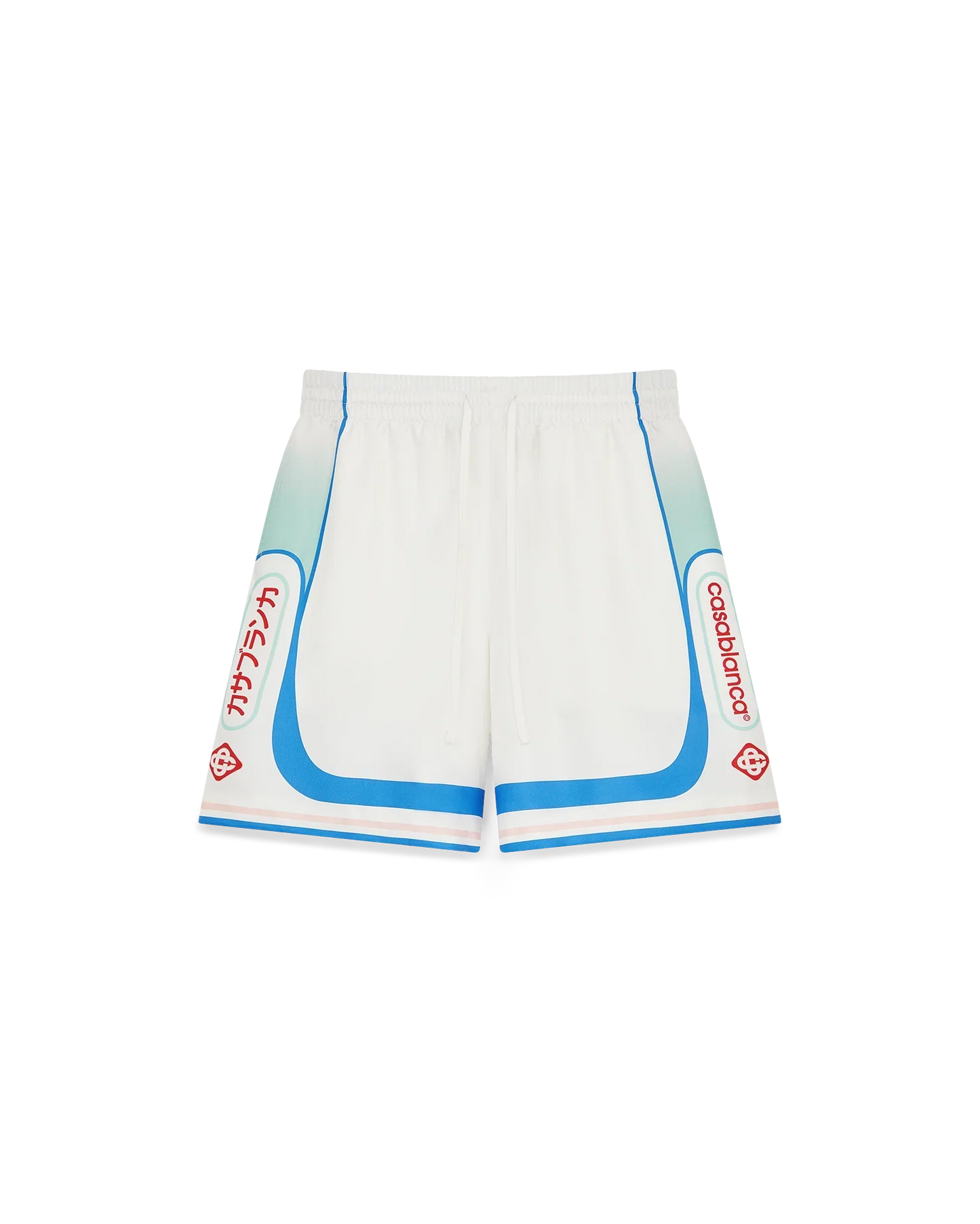 Shorts en soie Fuji Dream