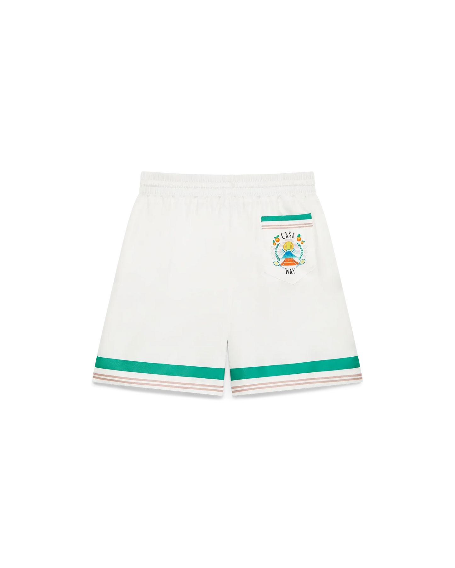 Short en soie Casa Way