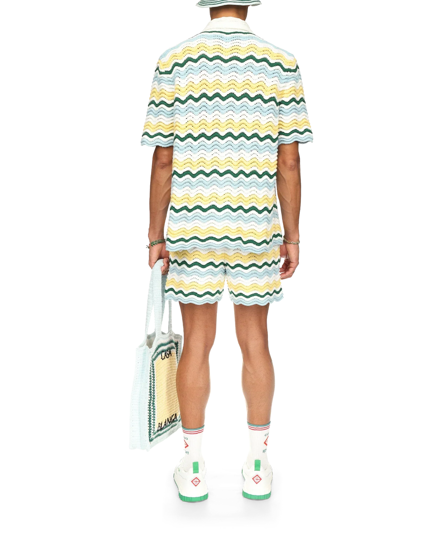 Shorts Bouclés Ondulés