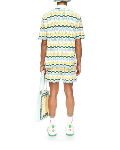 Shorts Bouclés Ondulés