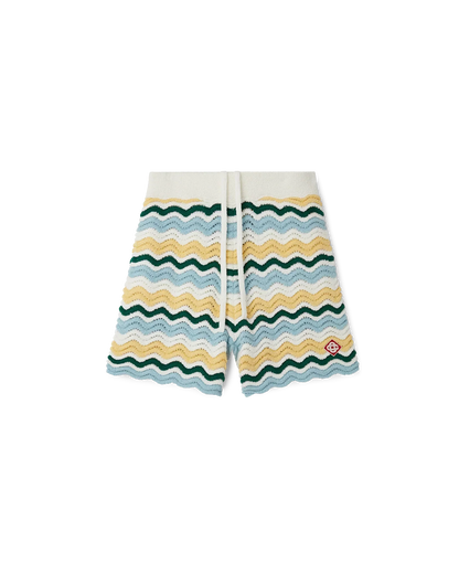 Shorts Bouclés Ondulés
