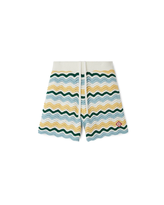 Wavy Boucle Shorts
