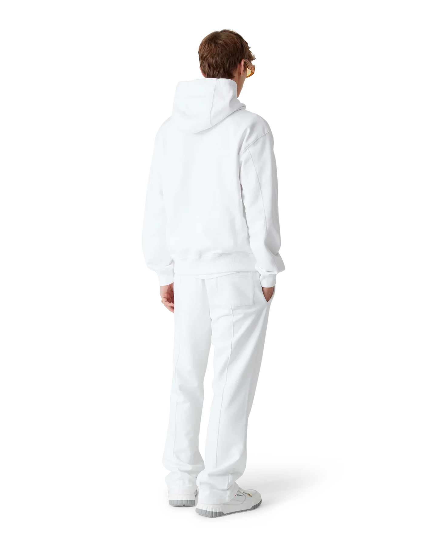 Diamond Column Hooded Sweatshirt