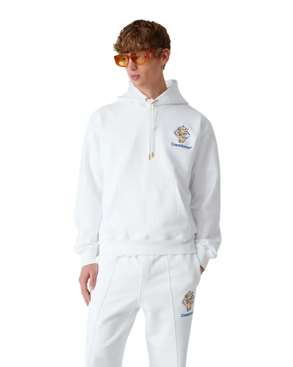 Diamond Column Hooded Sweatshirt